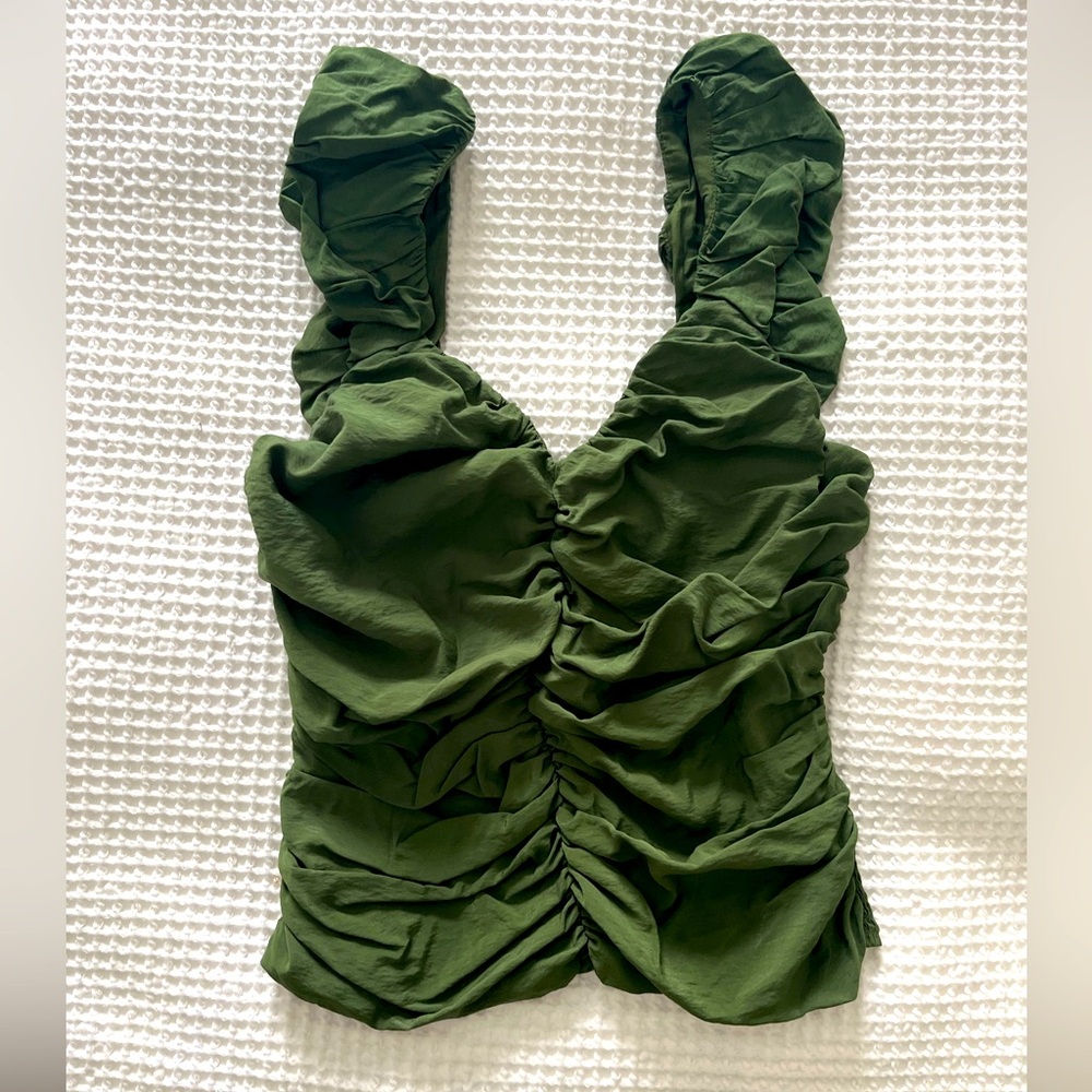 Rouched tank top